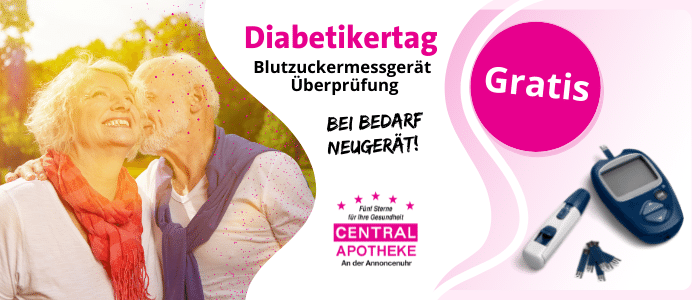 Diabetikertag mit Frank Rudolf Central Apotheke Werdau Aktionstag