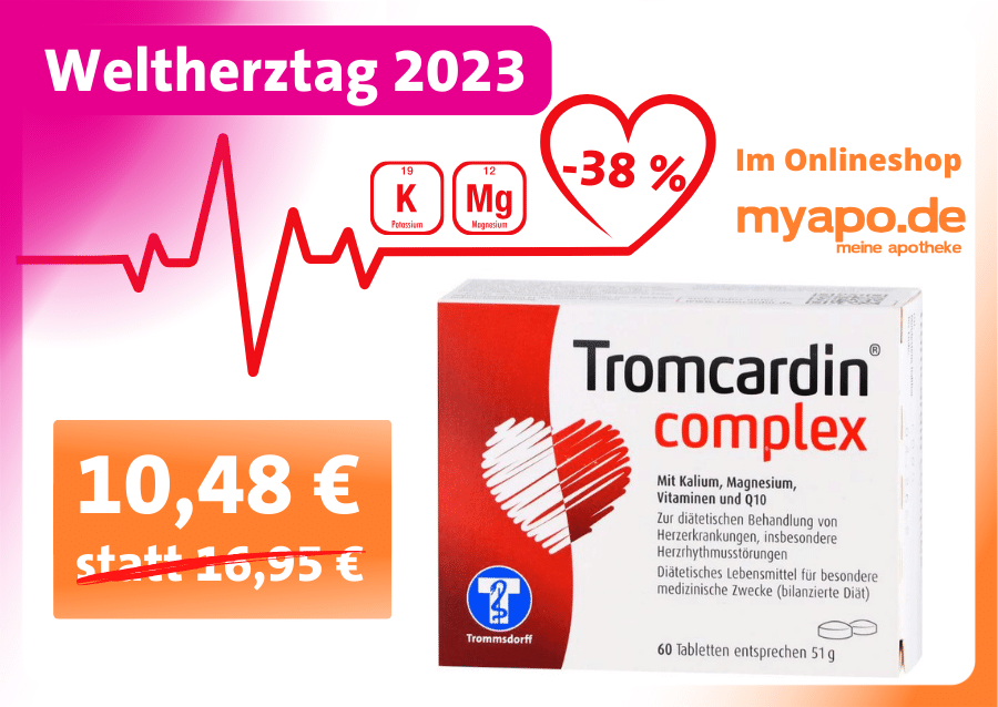 Weltherztag 2023 Tromcardin complex sparen