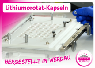 Lithiumorotat-Kapseln aus Werdau Apotheke