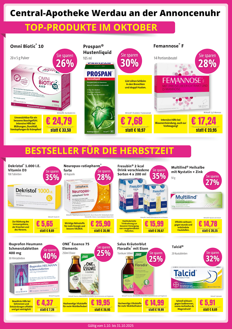 2025 Oktober Central Apotheke Werdau Angebote (2)