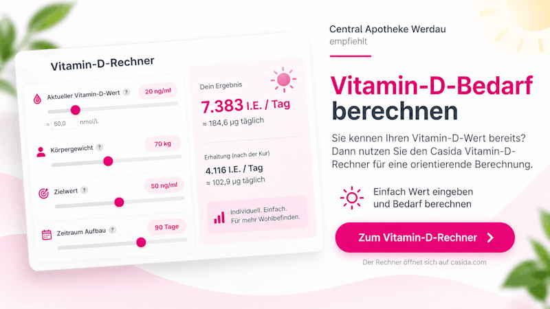 Central Apotheke Werdau Casida Vitamin D Rechner 